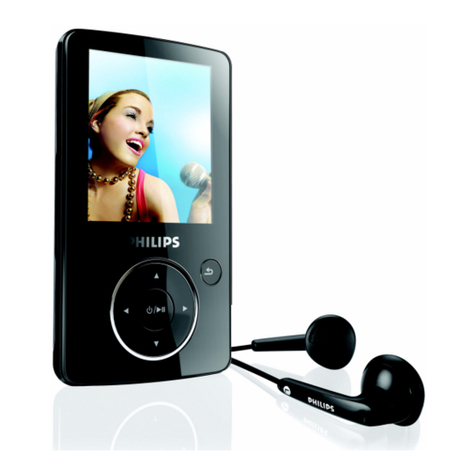 Philips GoGear SA3427 User manual