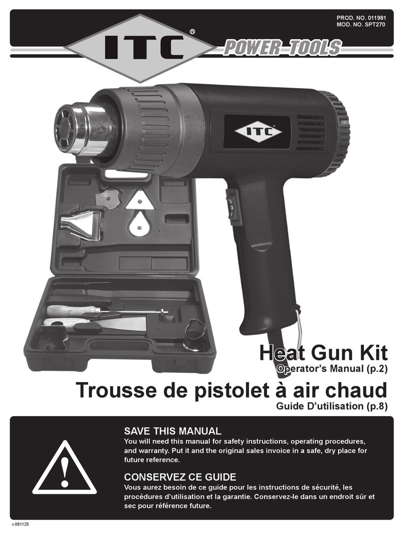 ITC SPT270 User manual