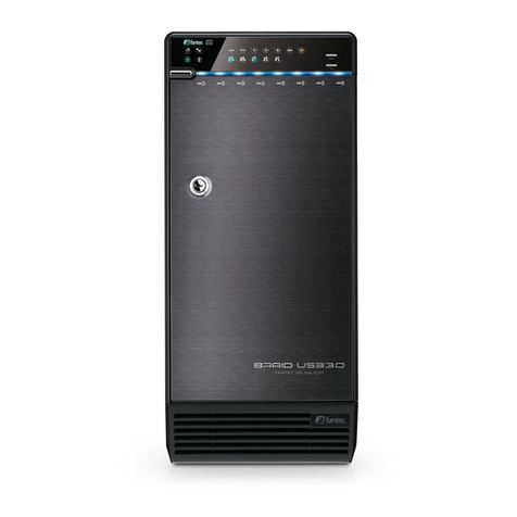 Fantec QB-X8US3R User manual