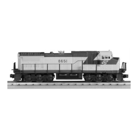 Rail King DASH-8 DIESEL ENGINE operating instructions