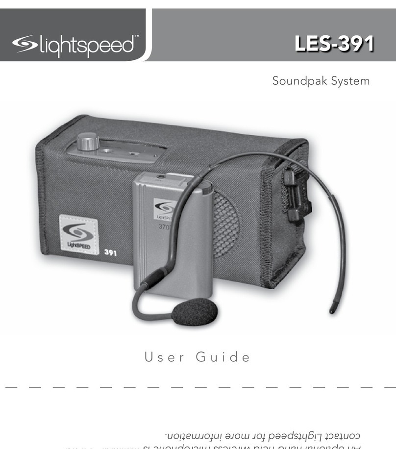 LightSpeed Technologies LES-391 user guide