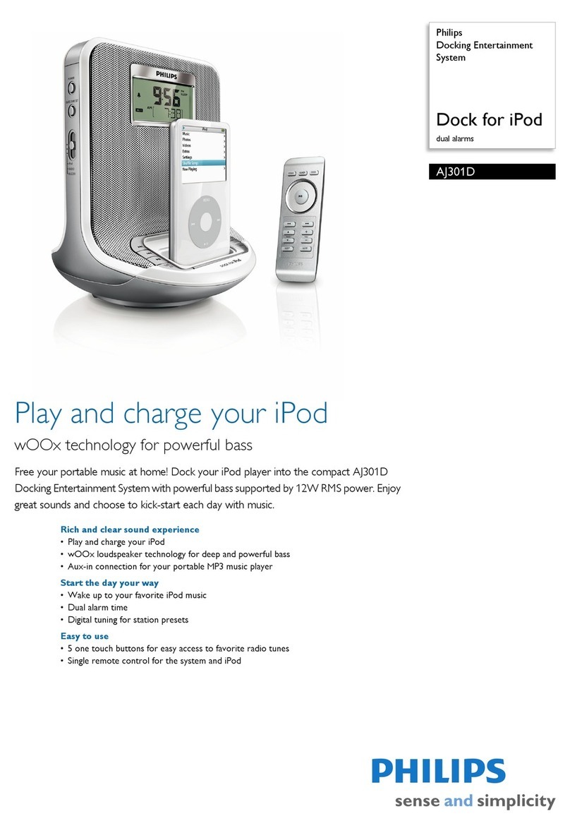 Philips AJ301D User manual
