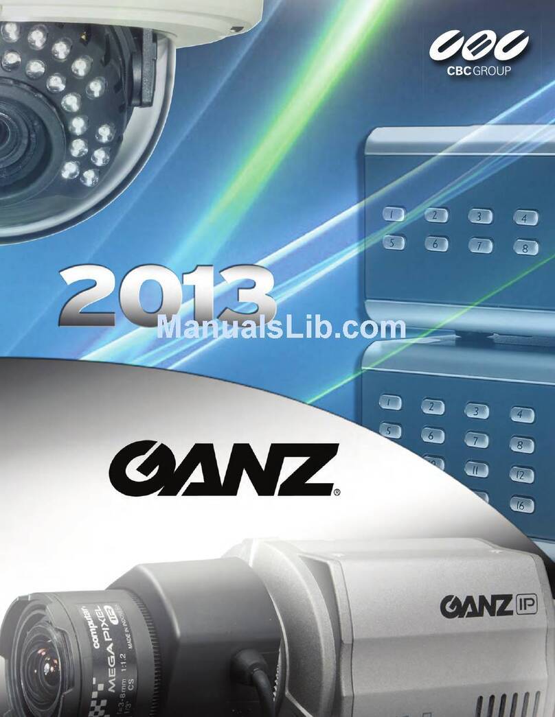 Ganz PIXELPRO SERIES User manual