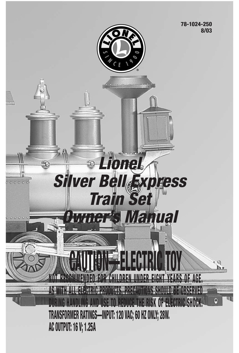 Lionel Silver Bell Express owner's manual