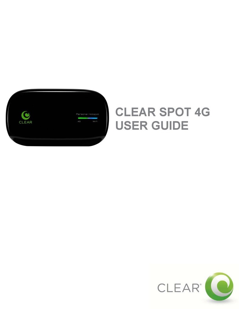 Clear Spot 4G User manual
