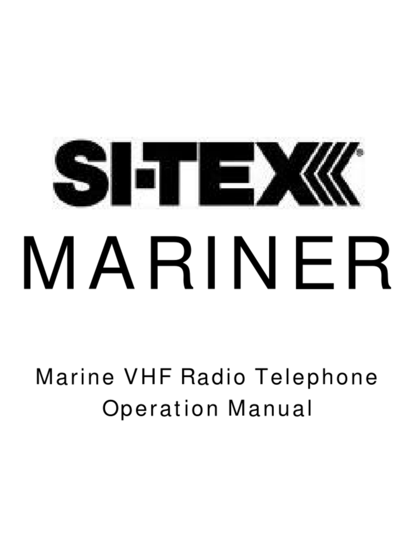 Sitex MARINER Operation manual