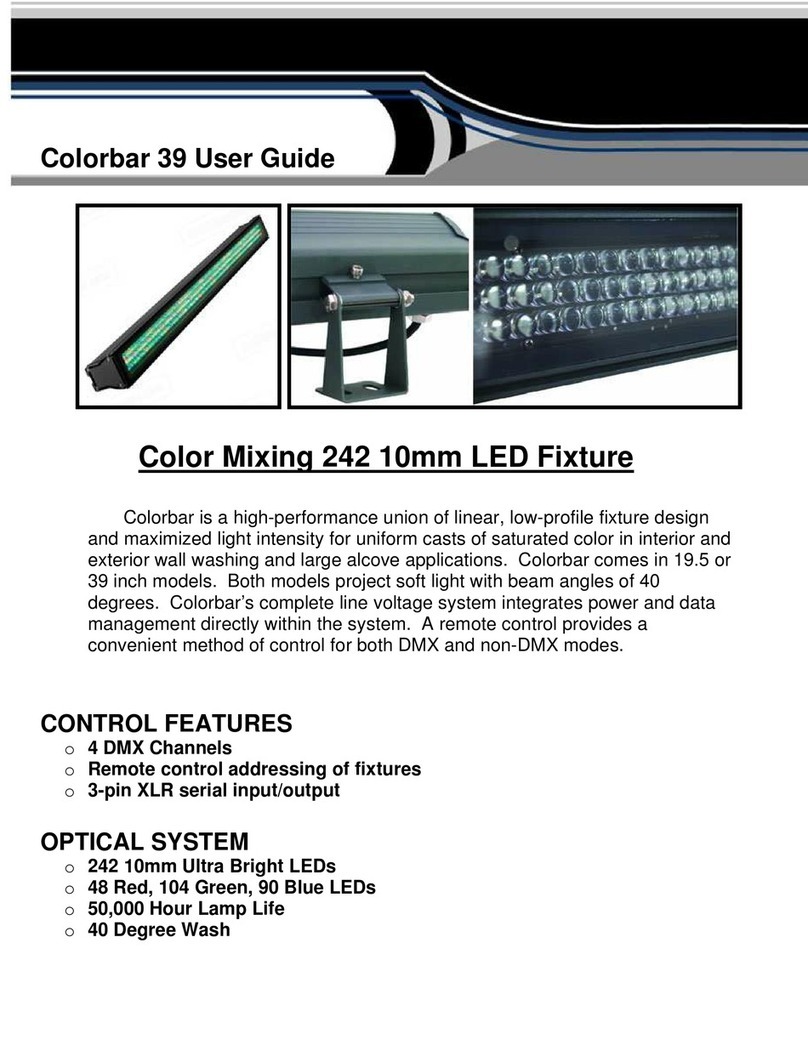 American DJ Colorbar 39 user guide