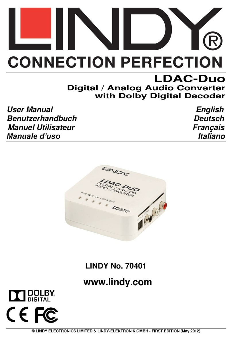 Lindy LDAC-Duo user manual
