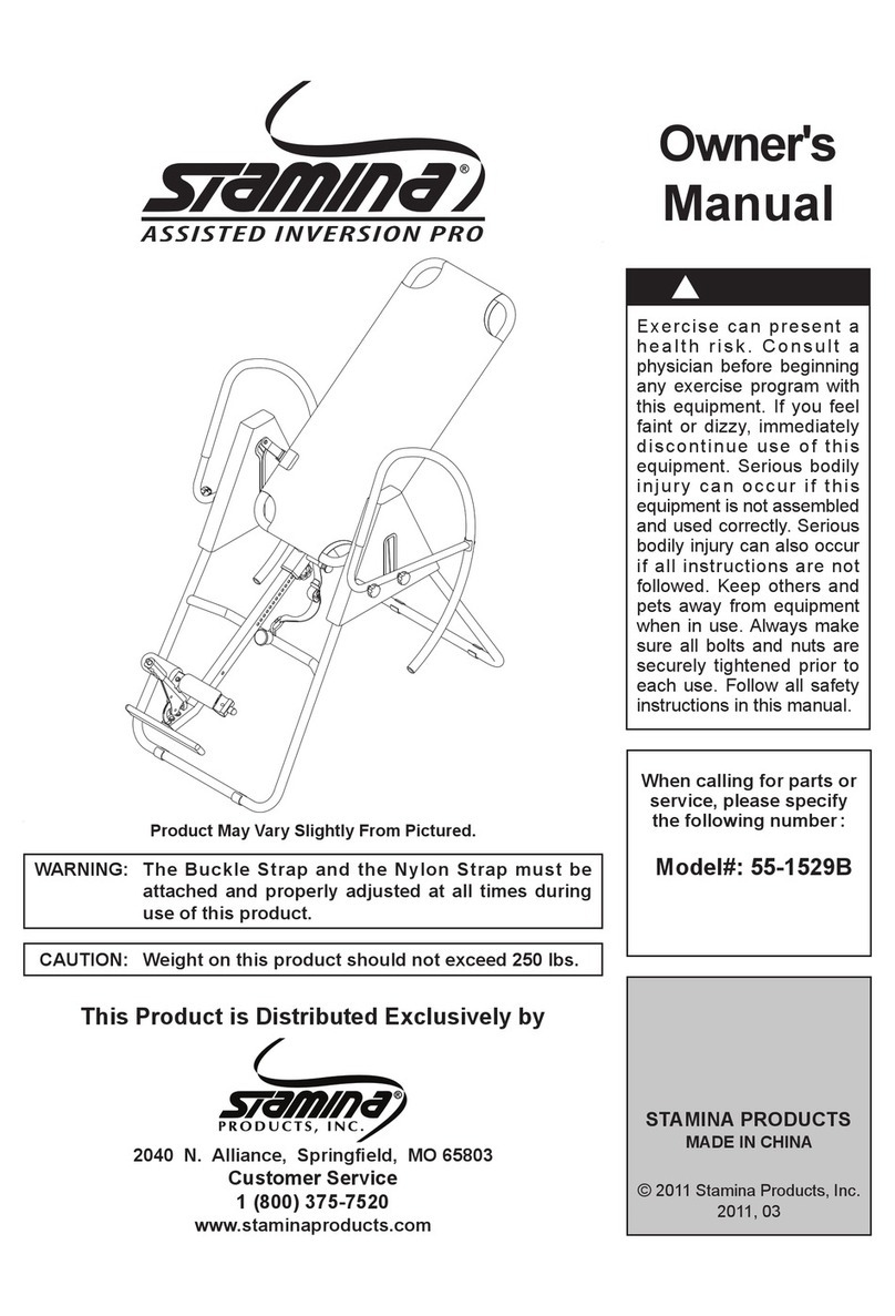 Stamina 55-1529B User manual