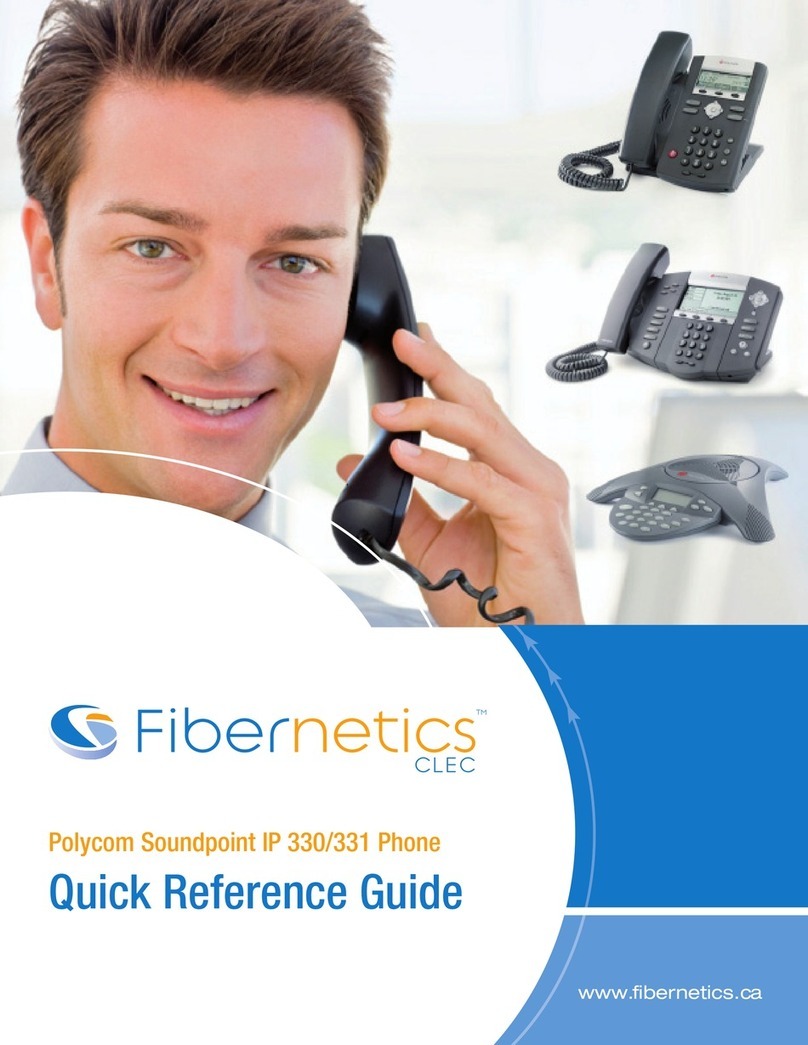 Polycom SoundPoint IP 331 User manual
