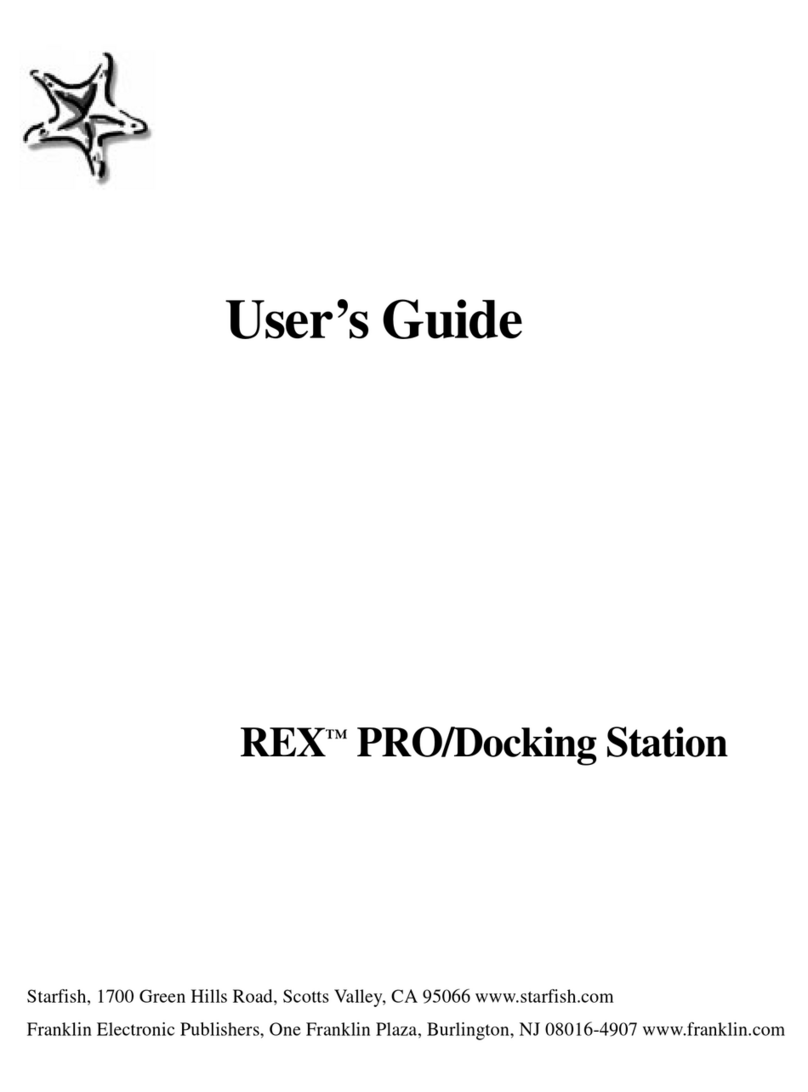 Franklin Rex Pro user guide