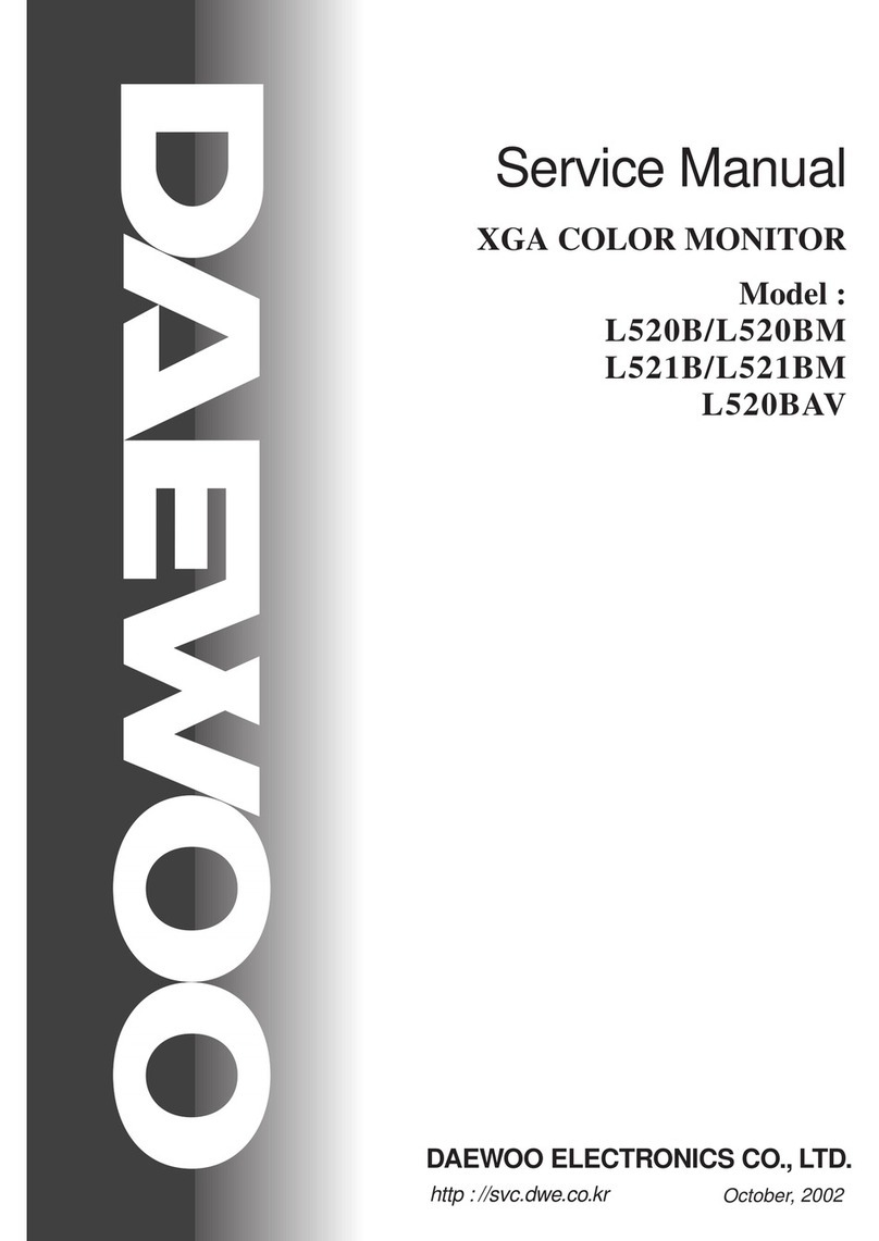 Daewoo L520B User manual