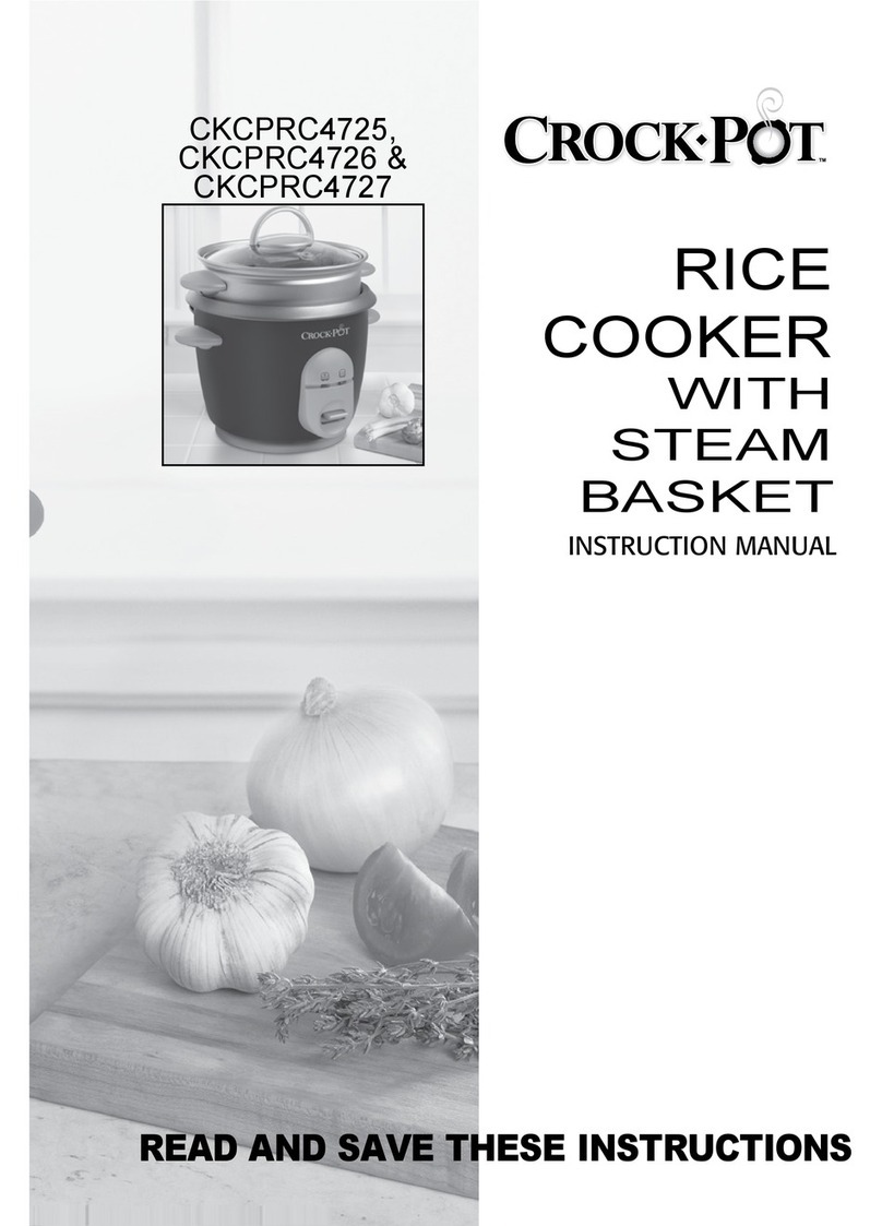 Crock-Pot CKCPRC4725 instruction manual
