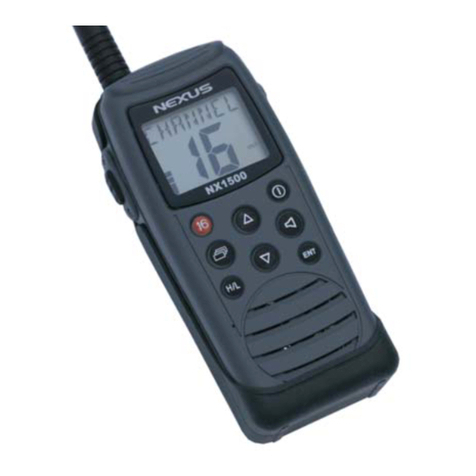 Nexus NX1500 Installation and operation manual