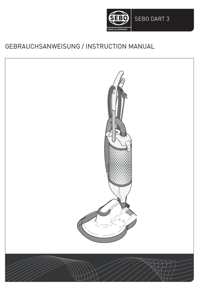 Sebo DART 3 User manual