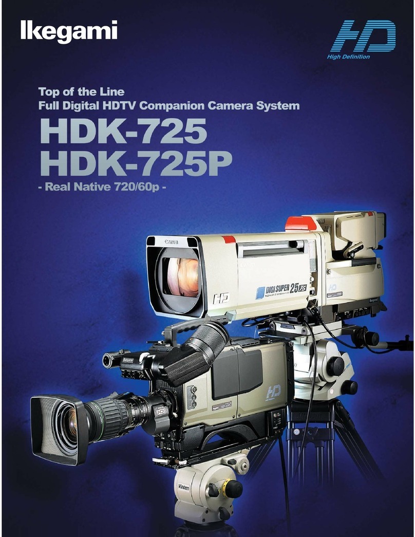 Ikegami HDK-725 User manual