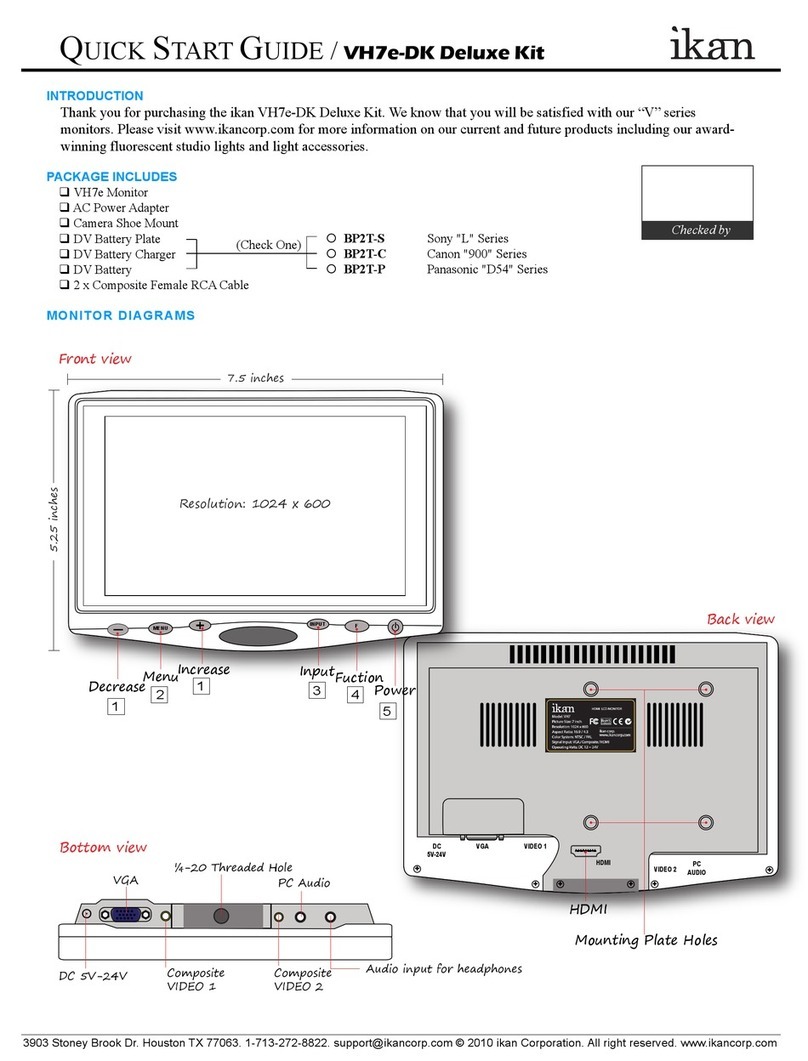 Ikan VH7e-DK User manual