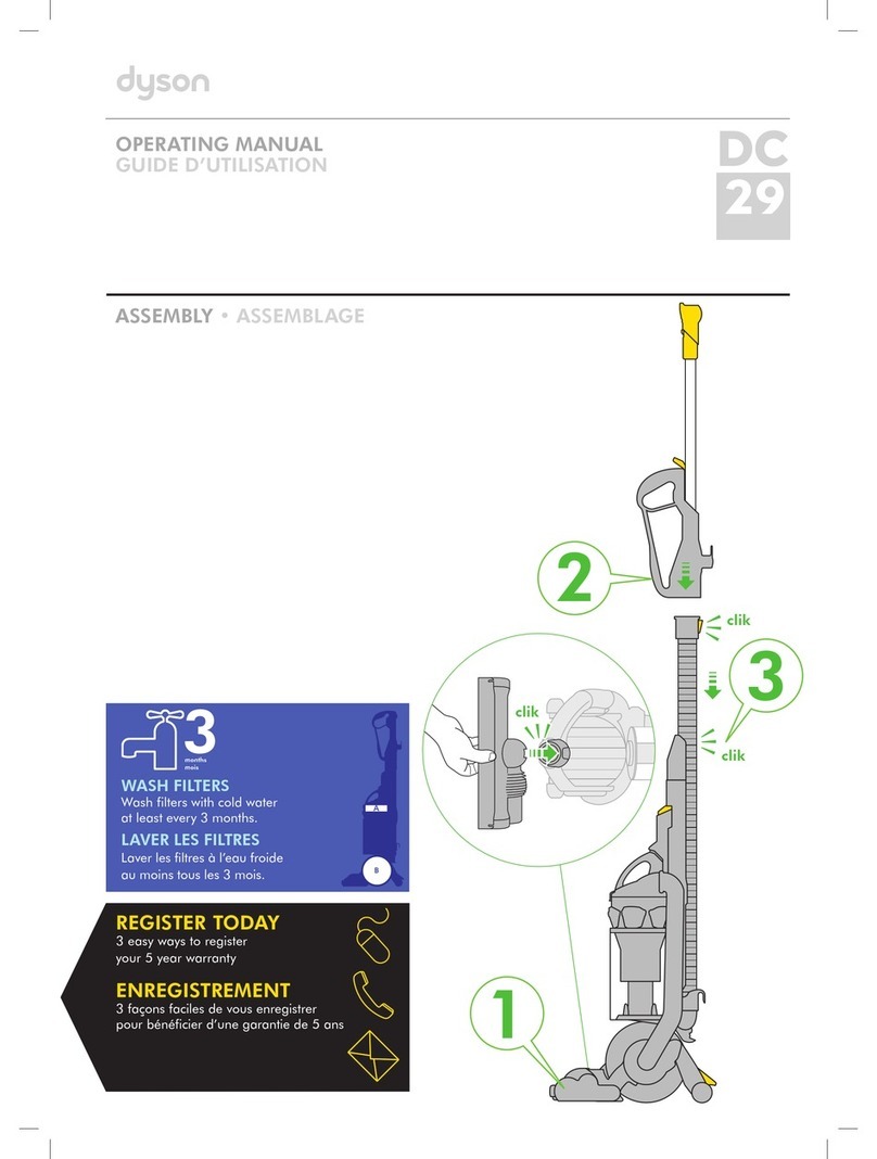Dyson DC29 operating manual