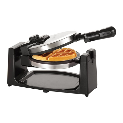 Bella Rotating Belgian Waffle Maker instruction manual