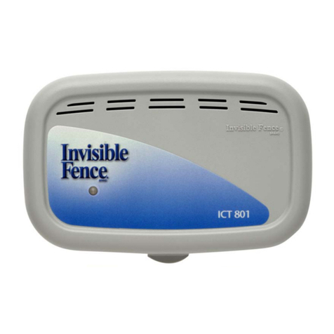 INVISIBLE FENCE 800 Series owner's manual