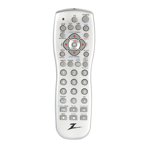 Zenith ZP505 User manual