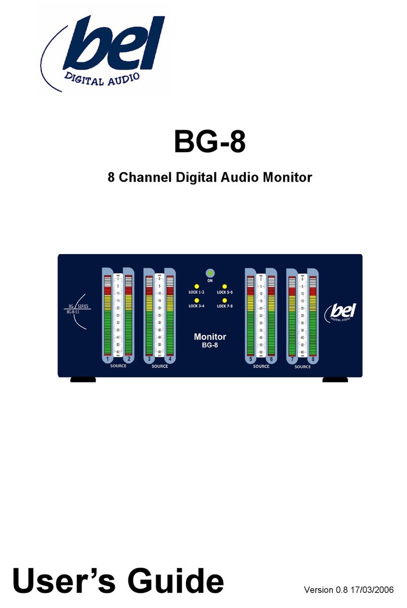 BEL BG-8 user guide