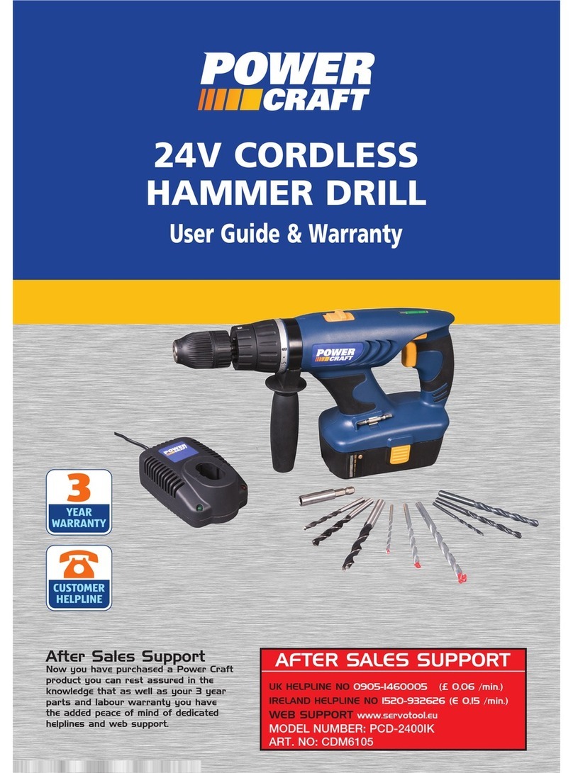 Power Craft PCd-2400IK Technical manual