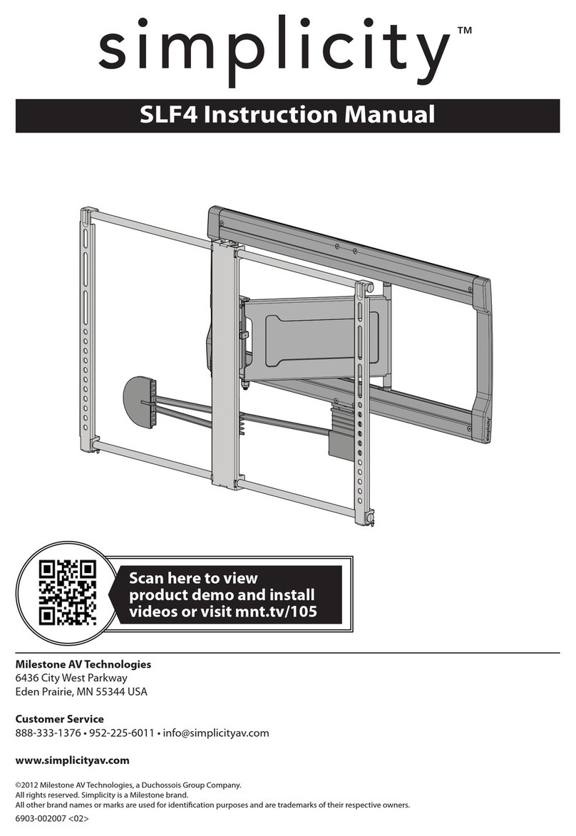 Simplicity SLF4 User manual