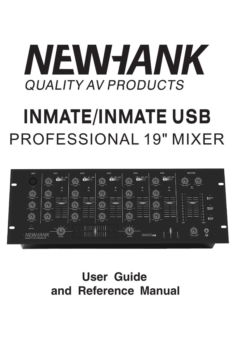 Newhank INMATE USB User manual