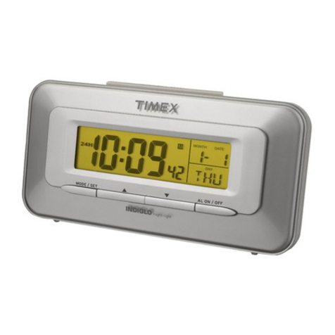 Timex T020 User manual