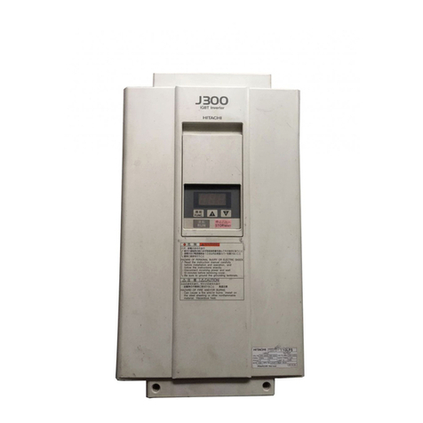 Hitachi J300 Series instruction manual