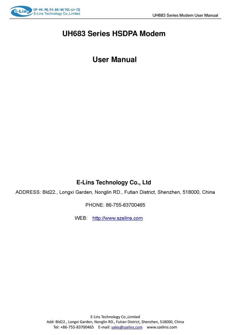 E-Lins UH683 Series user manual