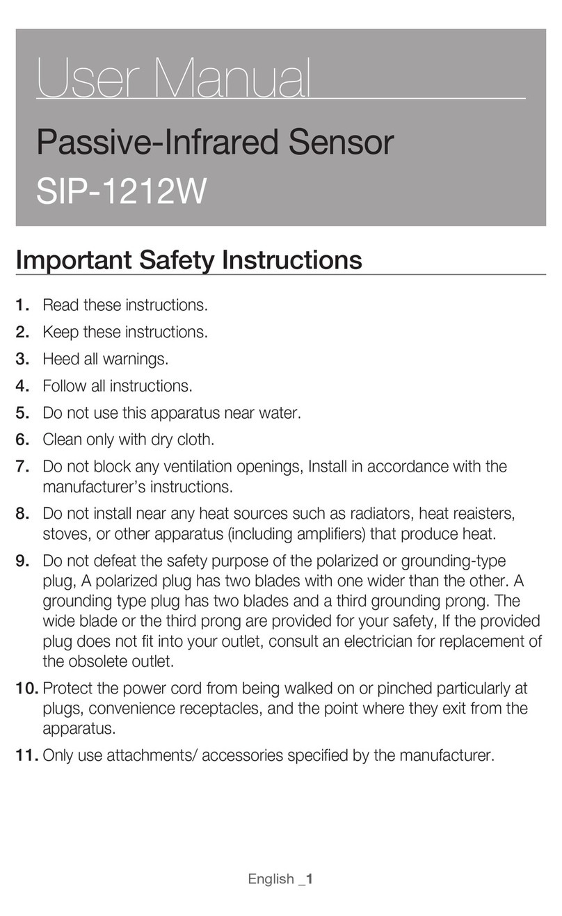 Samsung SIP-1212W User manual Samsung SIP-1212W User manual