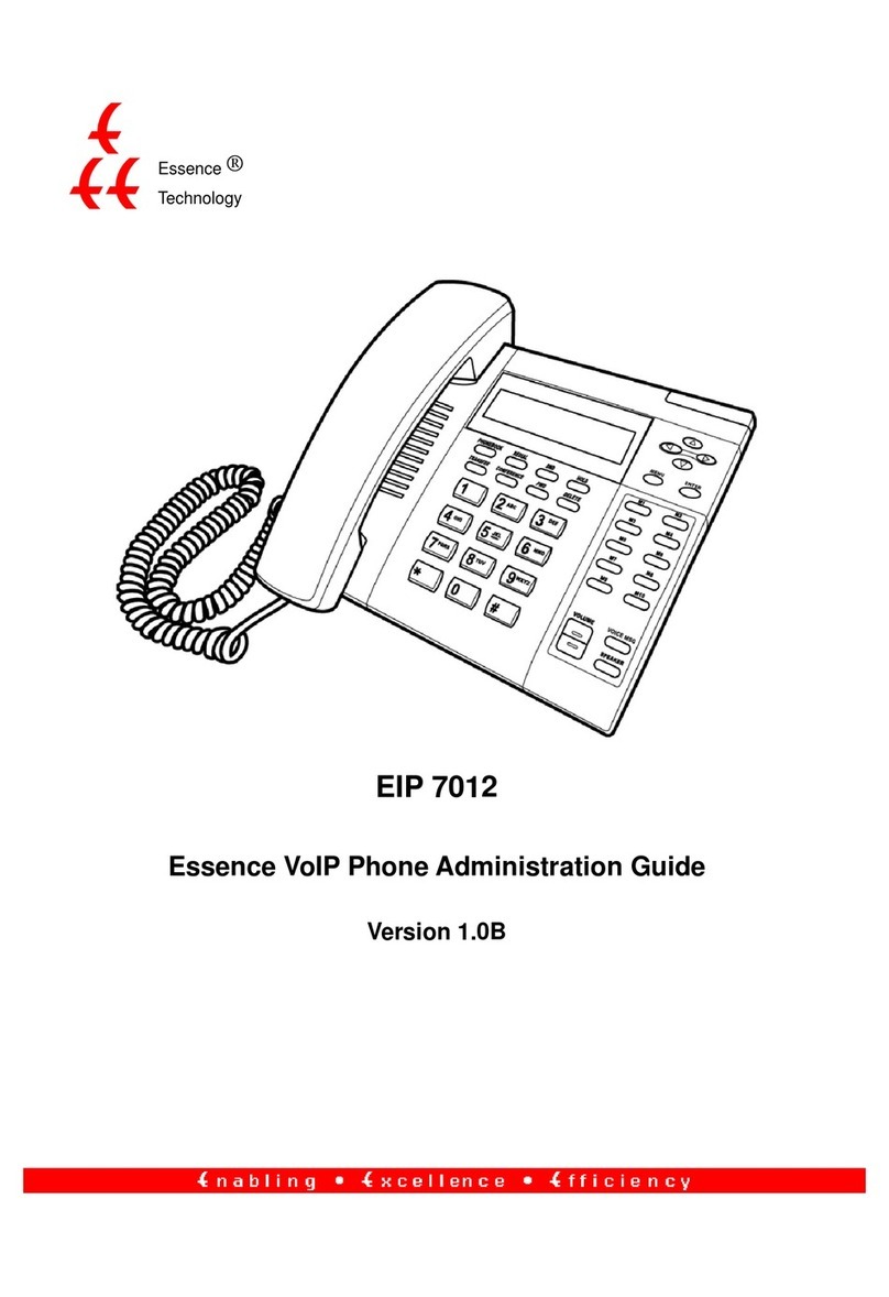 Essence Technology EIP 7012 Instruction Manual
