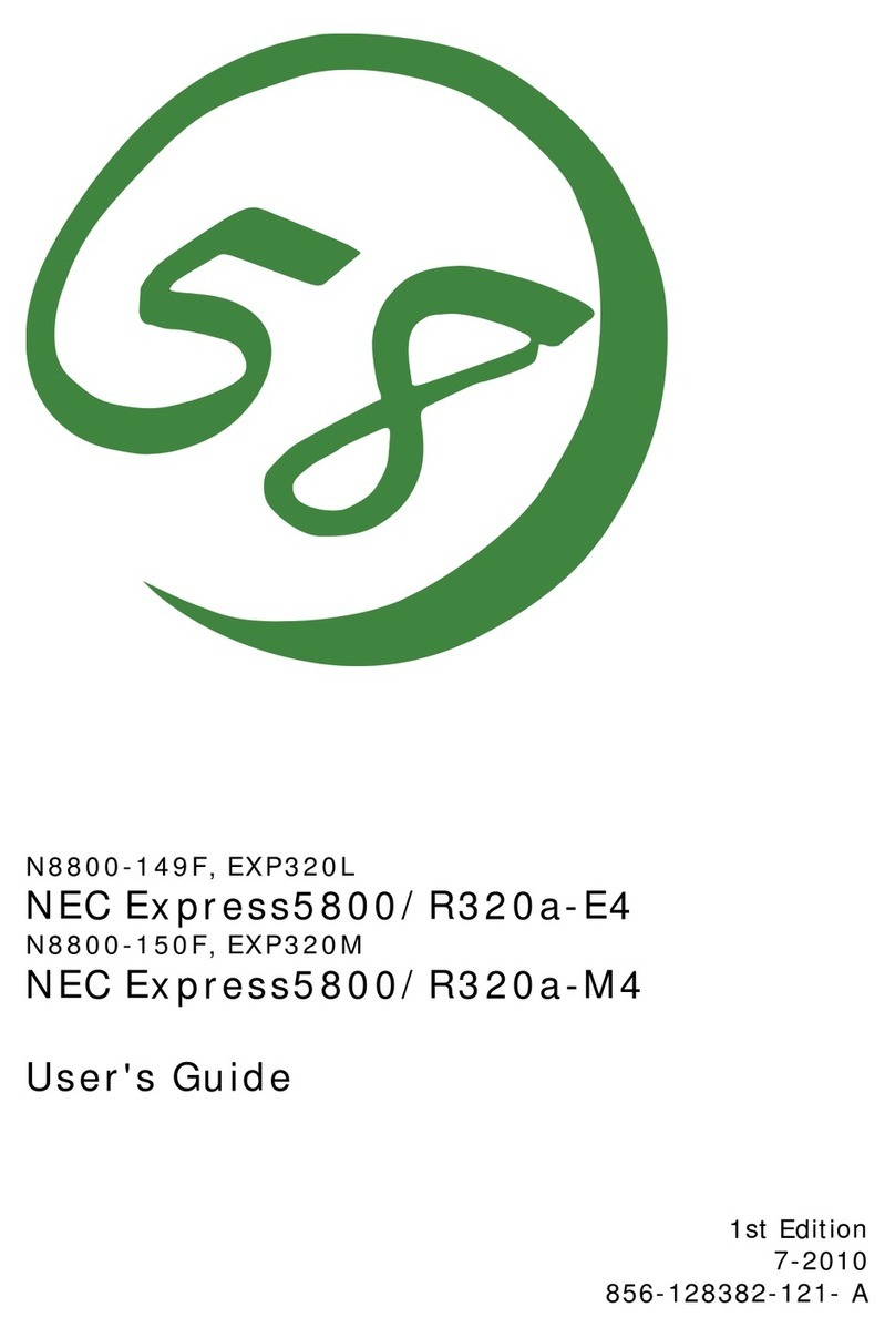 NEC N8800-149F User manual