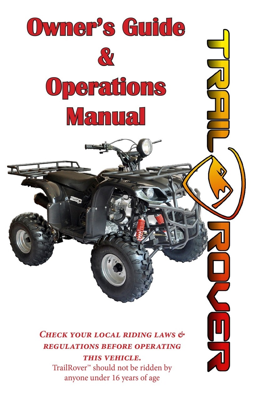 Trail Rover ATV User manual