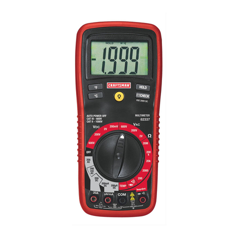 Craftsman 82337 User manual