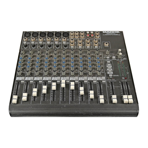Mackie 1402-VLZ PRO owner's manual