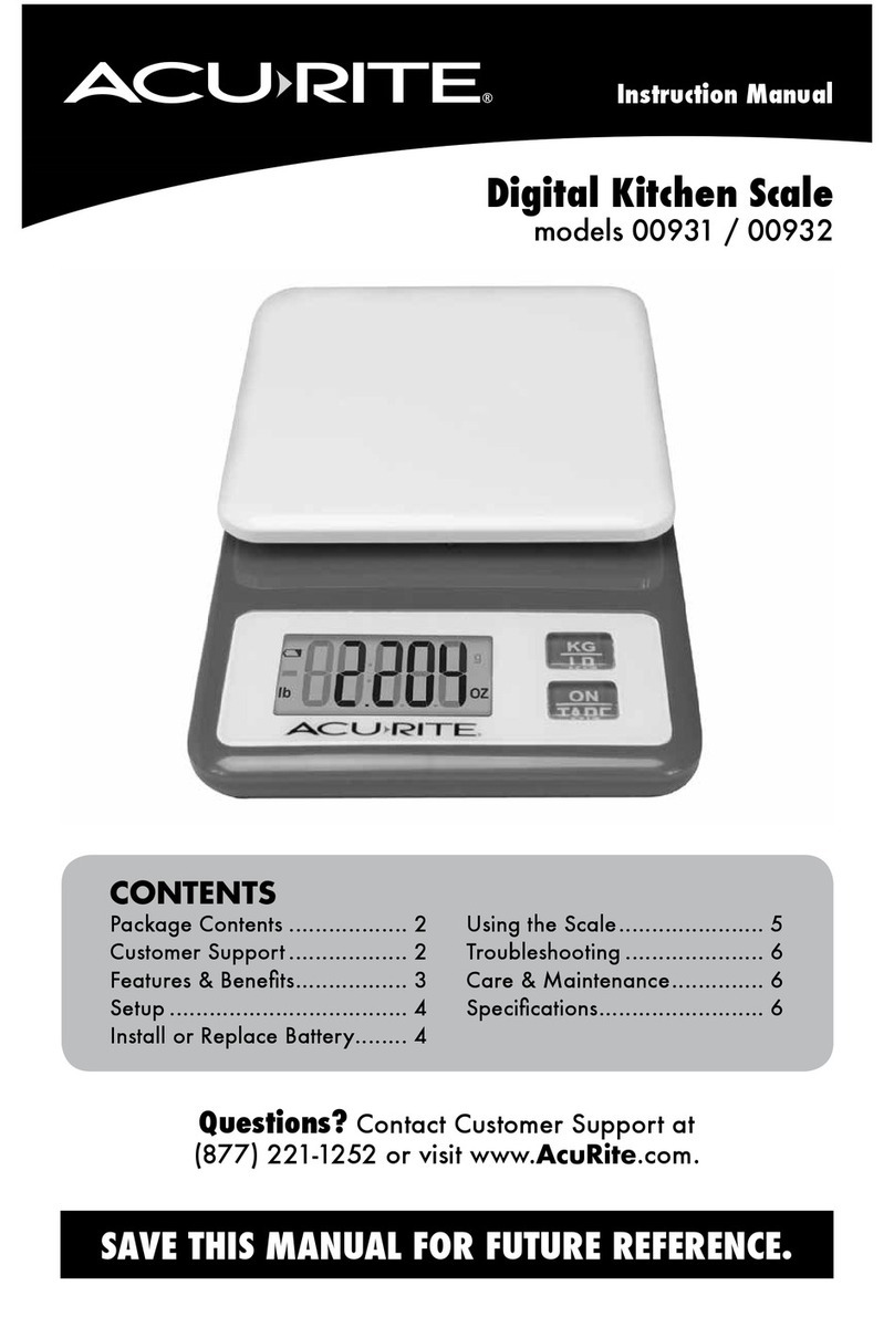 ACU-RITE 931 User manual