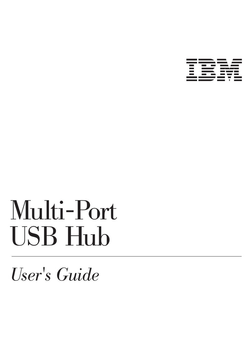 IBM Multi-Port USB Hub User manual