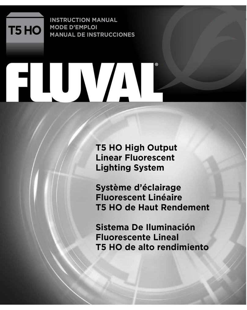 Fluval T5 HO instruction manual