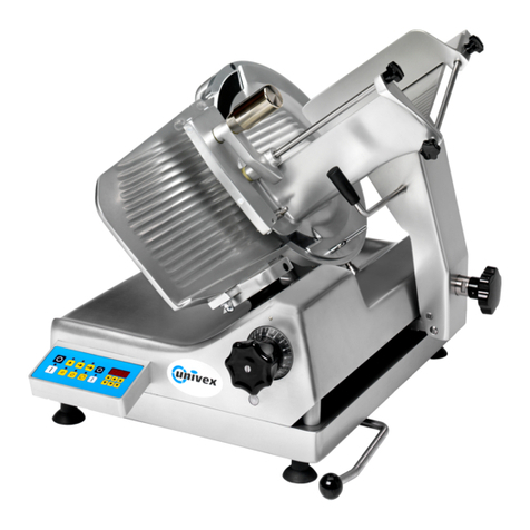 Univex 1000S Premium Operator's manual