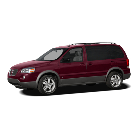 Pontiac Montana SV6 2008 User manual