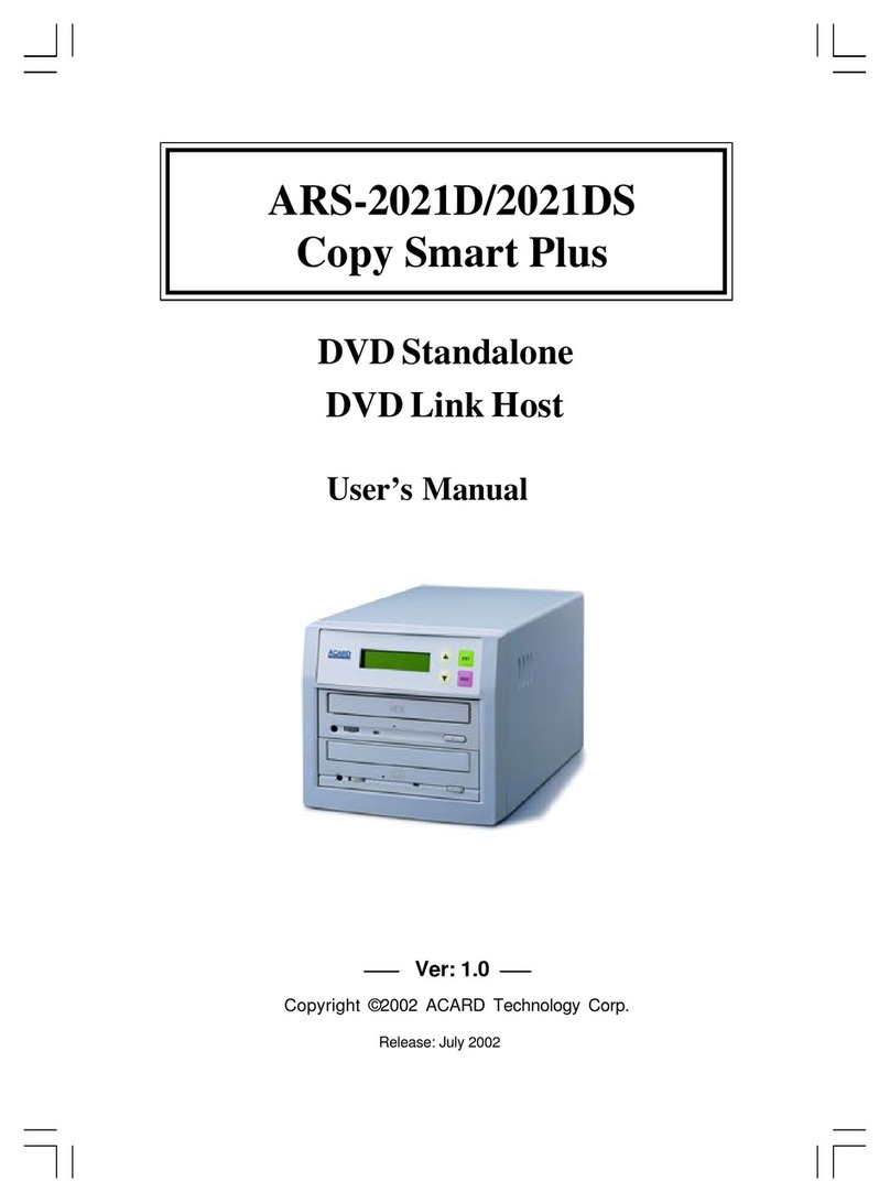 Acard ARS-2021D User manual