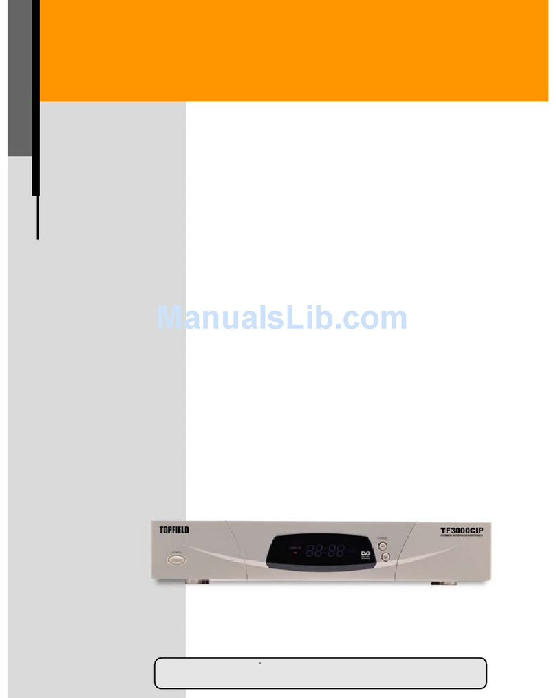 Topfield TF3000CIP user manual