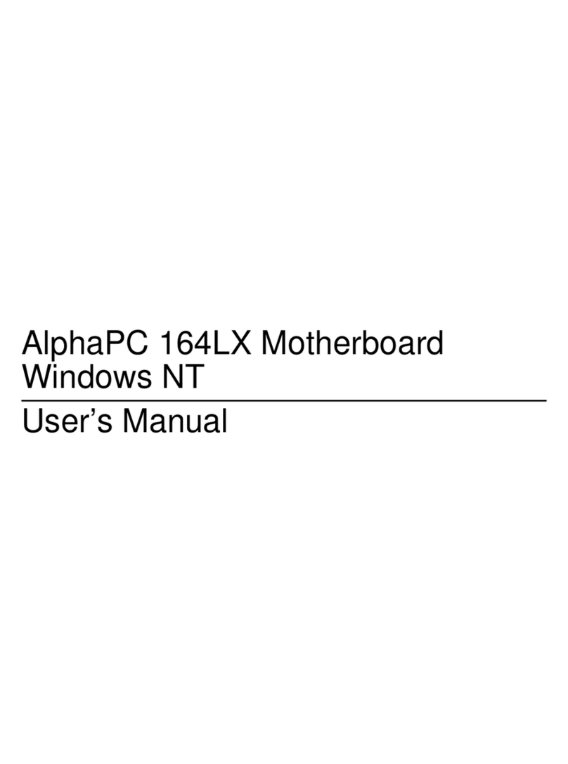 AlphaPC AlphaPC 164LX User manual