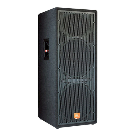 JBL MPro MP225 User manual