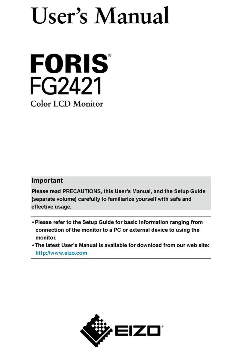 Eizo Foris FG2421 User manual