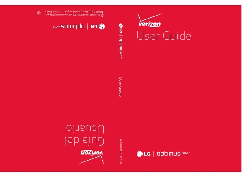 LG Verizon optimus zone user guide