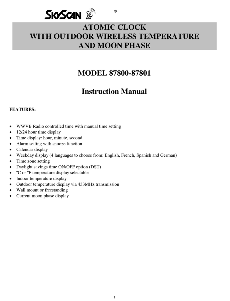 SkyScan 87800 instruction manual